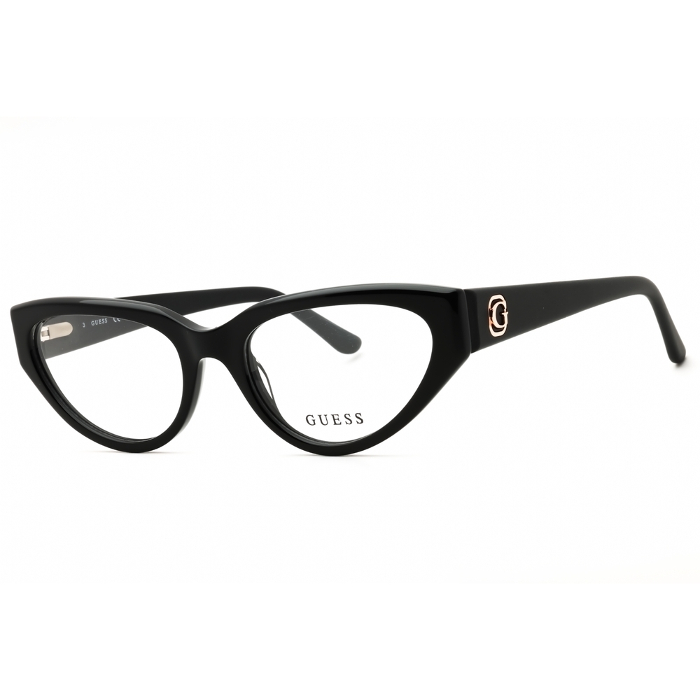 NWT Guess GU50113 Black Cat Eye 53mm Eyeglasses